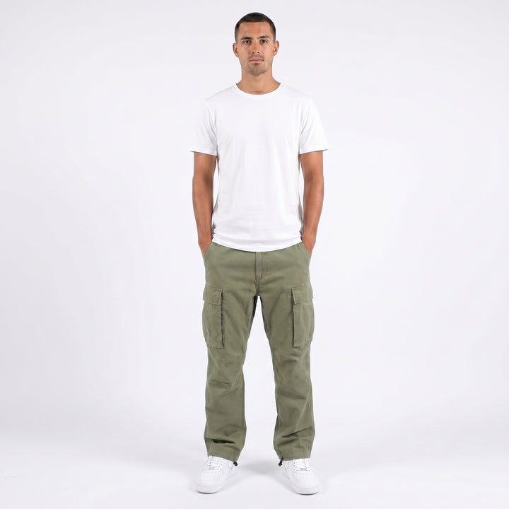 Men's Baggy Cargo Pants – Relaxed Fit Double Thigh Pockets