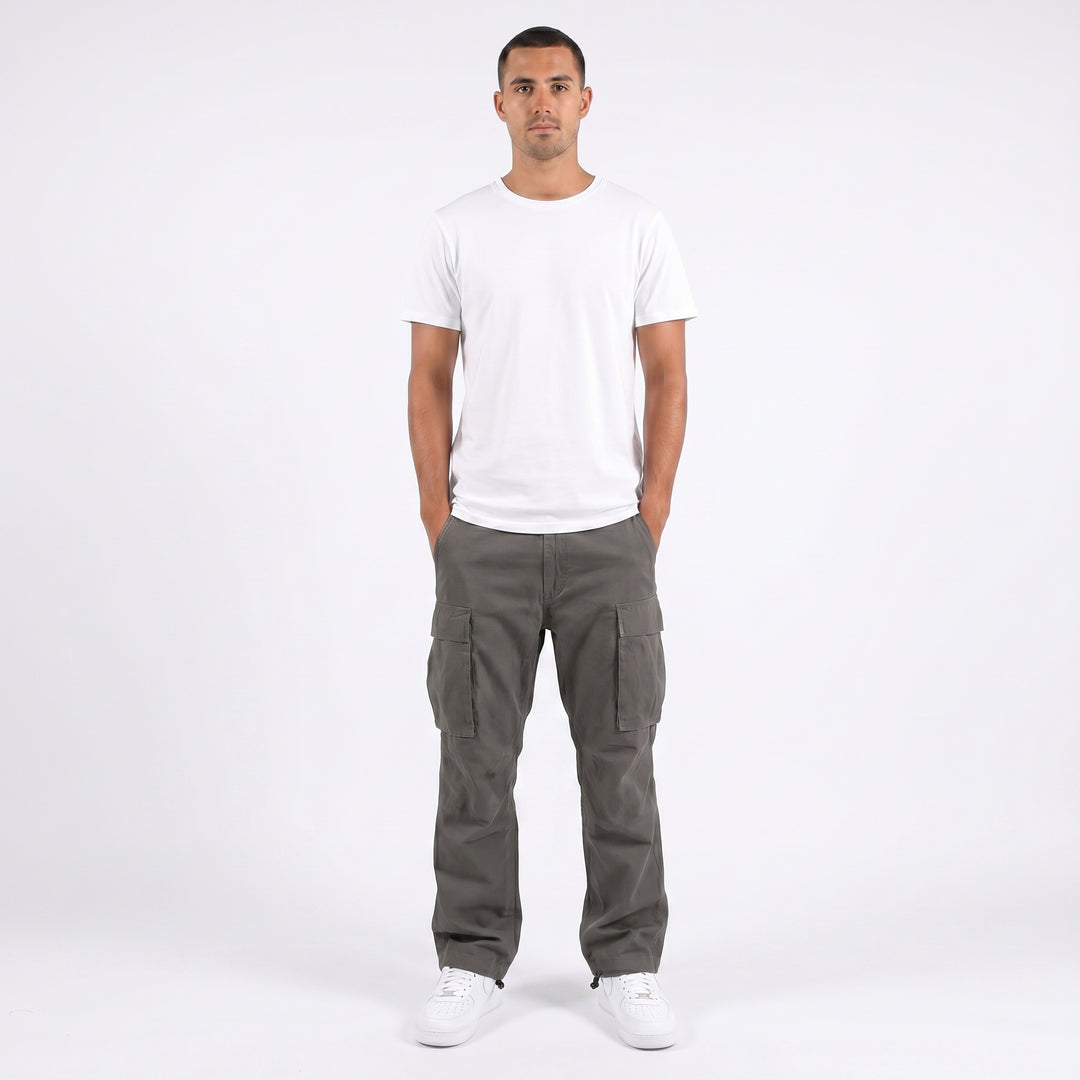 Men's Baggy Cargo Pants – Relaxed Fit Double Thigh Pockets