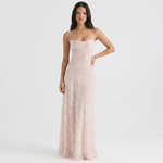 Pink Jacquard