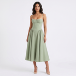 Matcha Green Belt Breast Cotton Breast Hoop Without Lining