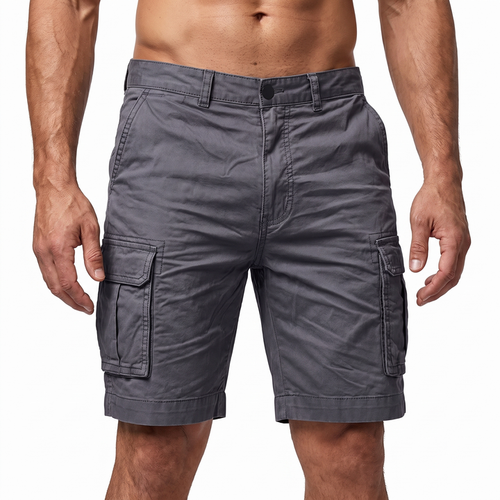 Men's Cotton Cargo Shorts Casual Fit Side Pocket Summer Shorts
