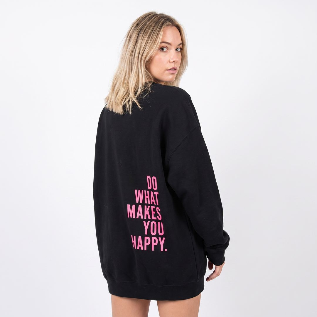 Women's Graphic Print Hoodie Oversized Fleece Pullover Sweatshirt