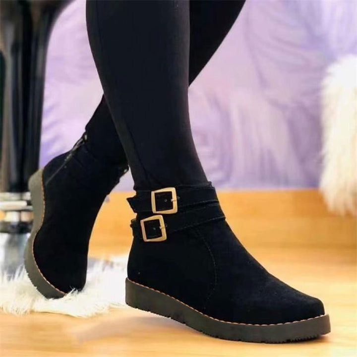 Short Barrel Martin Boots