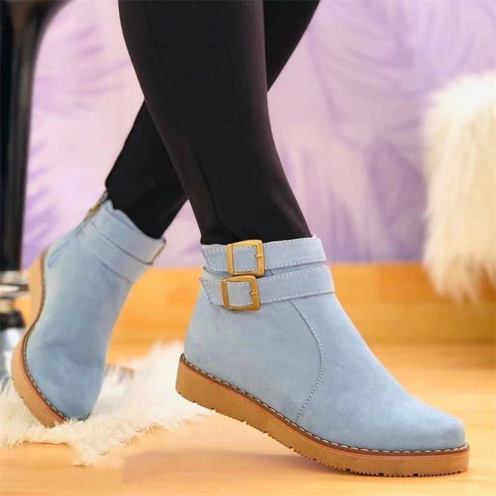 Short Barrel Martin Boots