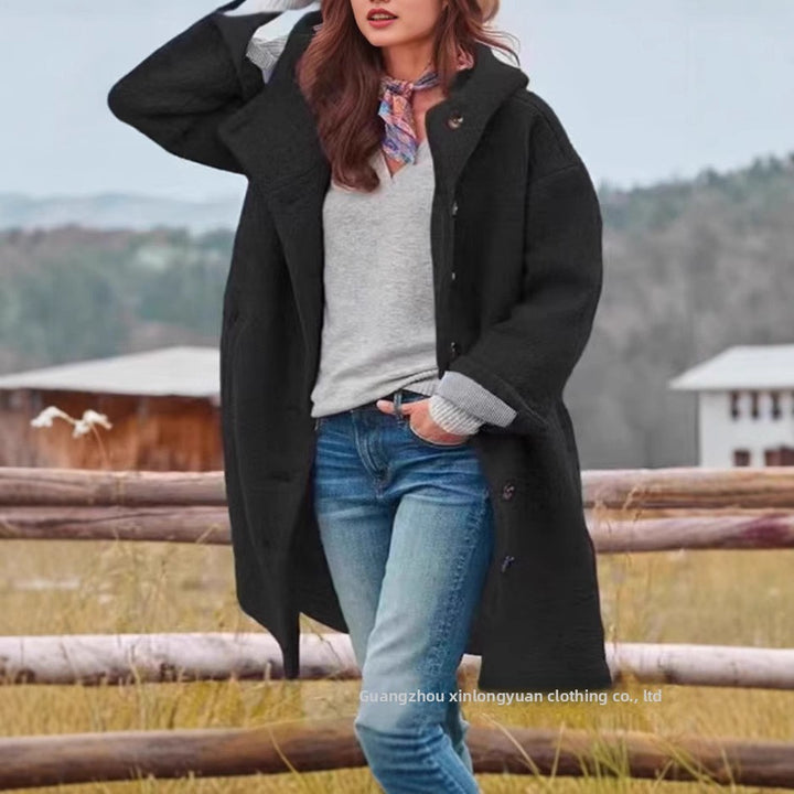 Women'S Thick Long Sleeve Coat