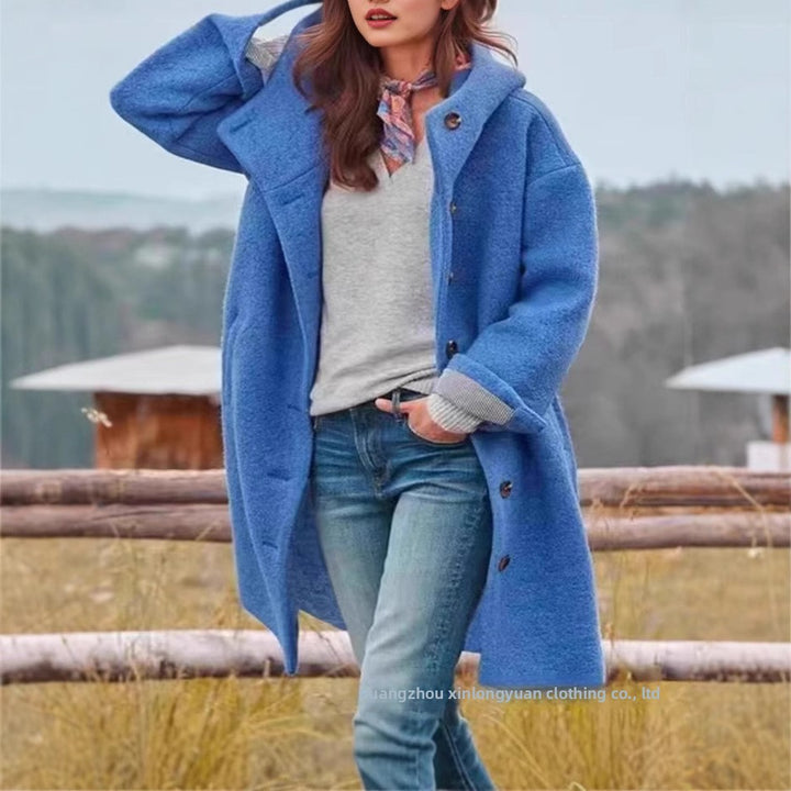 Women'S Thick Long Sleeve Coat