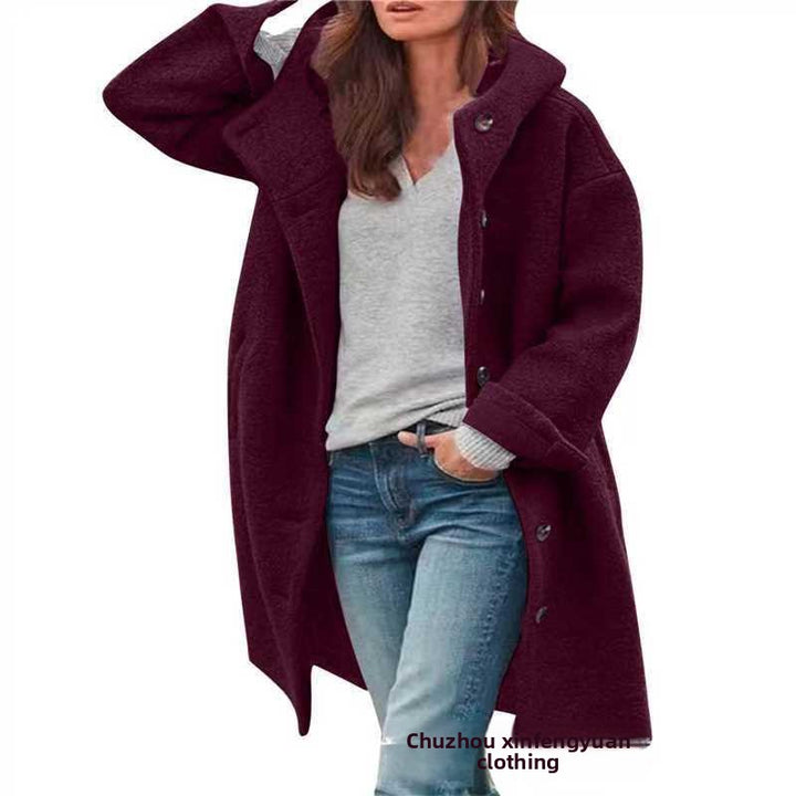 Women'S Thick Long Sleeve Coat