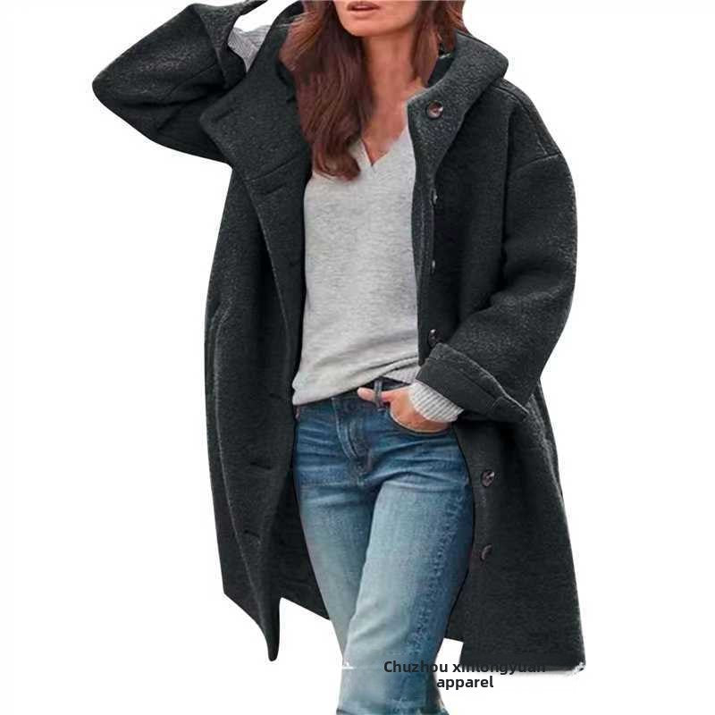 Women'S Thick Long Sleeve Coat