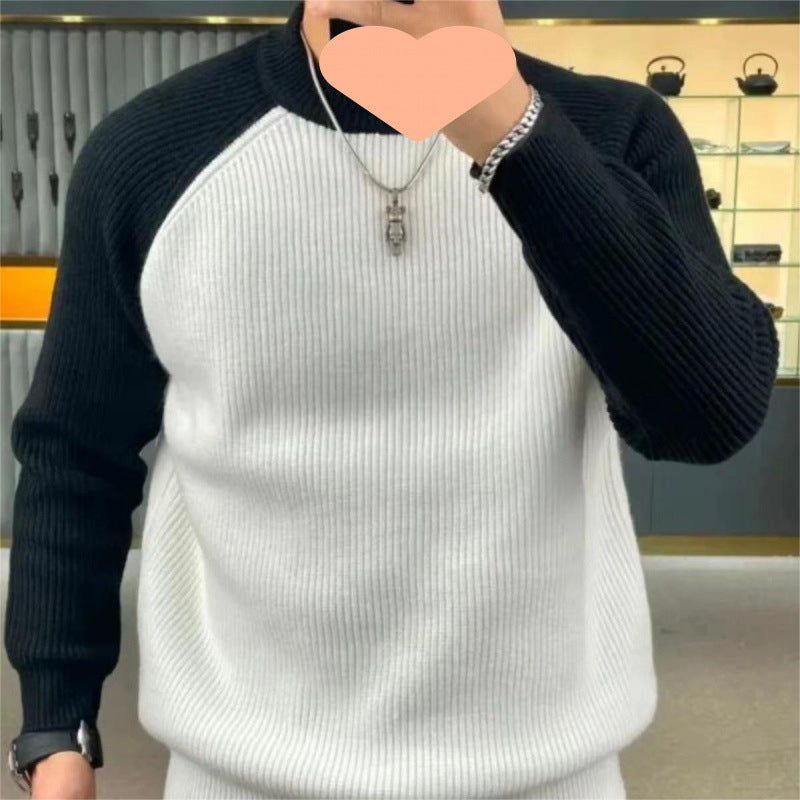 Crewneck Contrast Knit