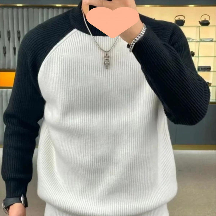 Crewneck Contrast Knit