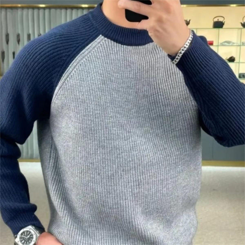 Crewneck Contrast Knit