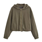 Army-Green Top