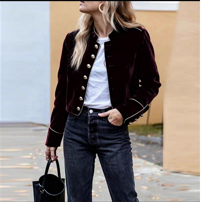 Women'S Velvet Jacket