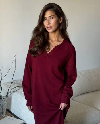 Elegant All-Match Loose Long Dress