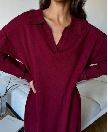 Elegant All-Match Loose Long Dress
