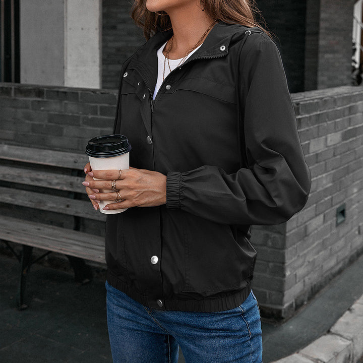 Women'S Hooded Raincoat