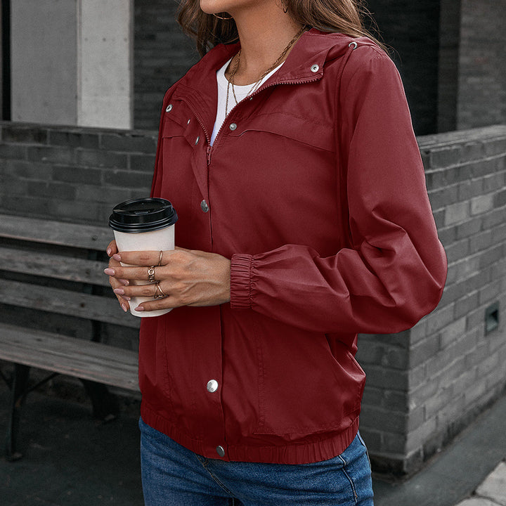 Women'S Hooded Raincoat