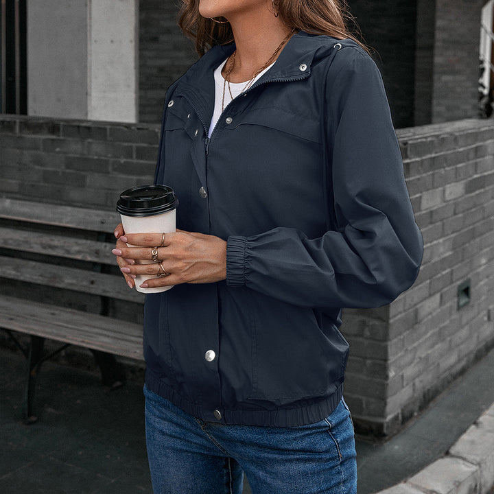 Women'S Hooded Raincoat