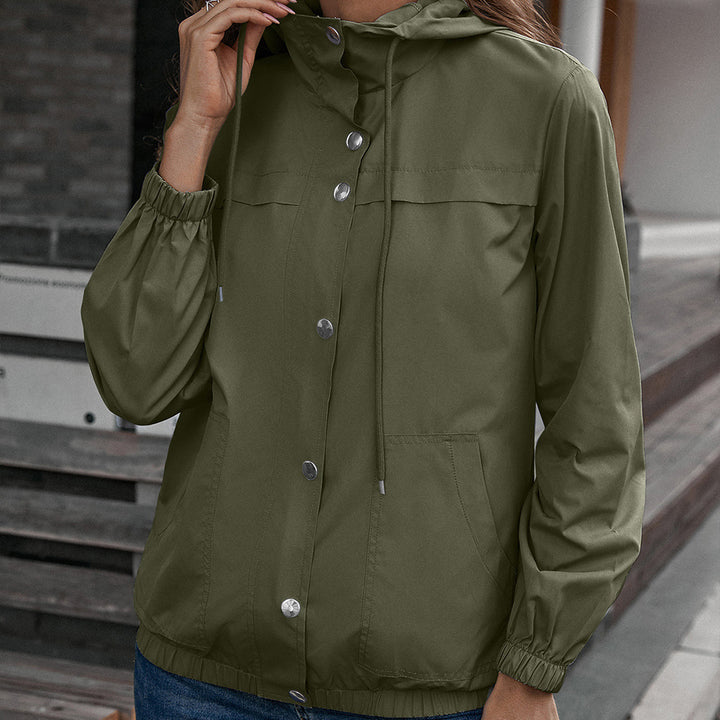 Women'S Hooded Raincoat