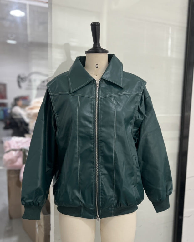 Vintage Moto Leather Jacket