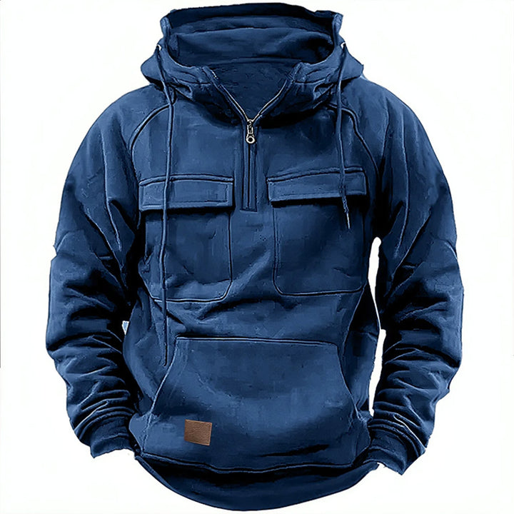Solid Color Casual Sweatshirt Jacket