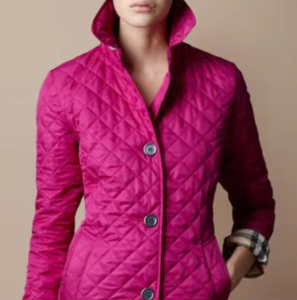 Fashion Temperament Lapel Cotton-Padded Jacket