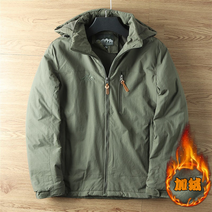 Windproof Solid Color Thin Jacket