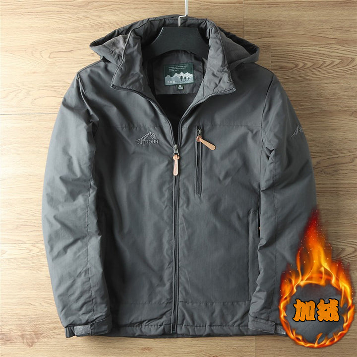 Windproof Solid Color Thin Jacket