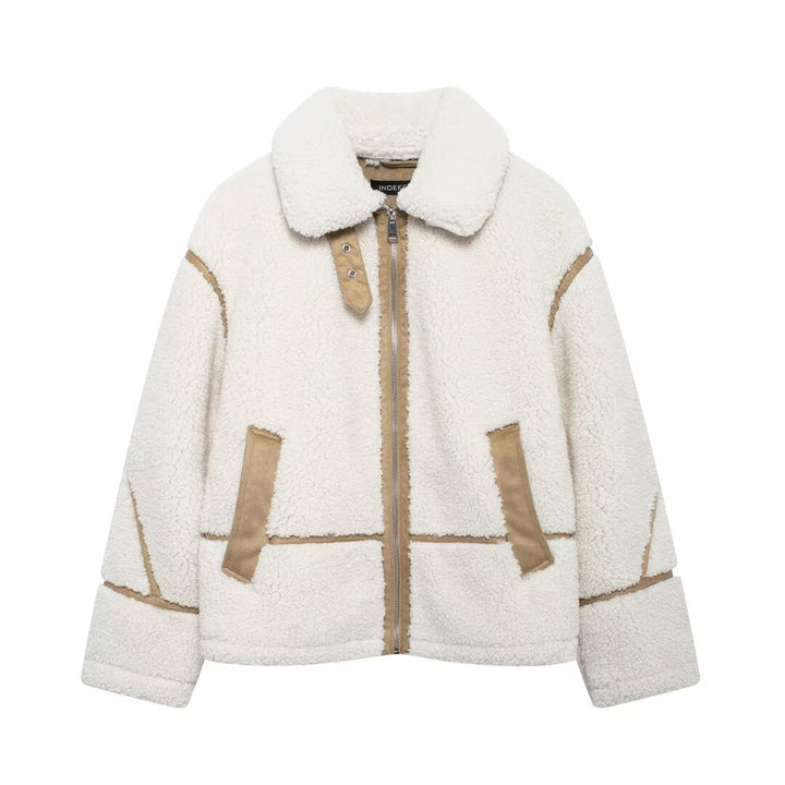 One-Piece Lambswool Jacket