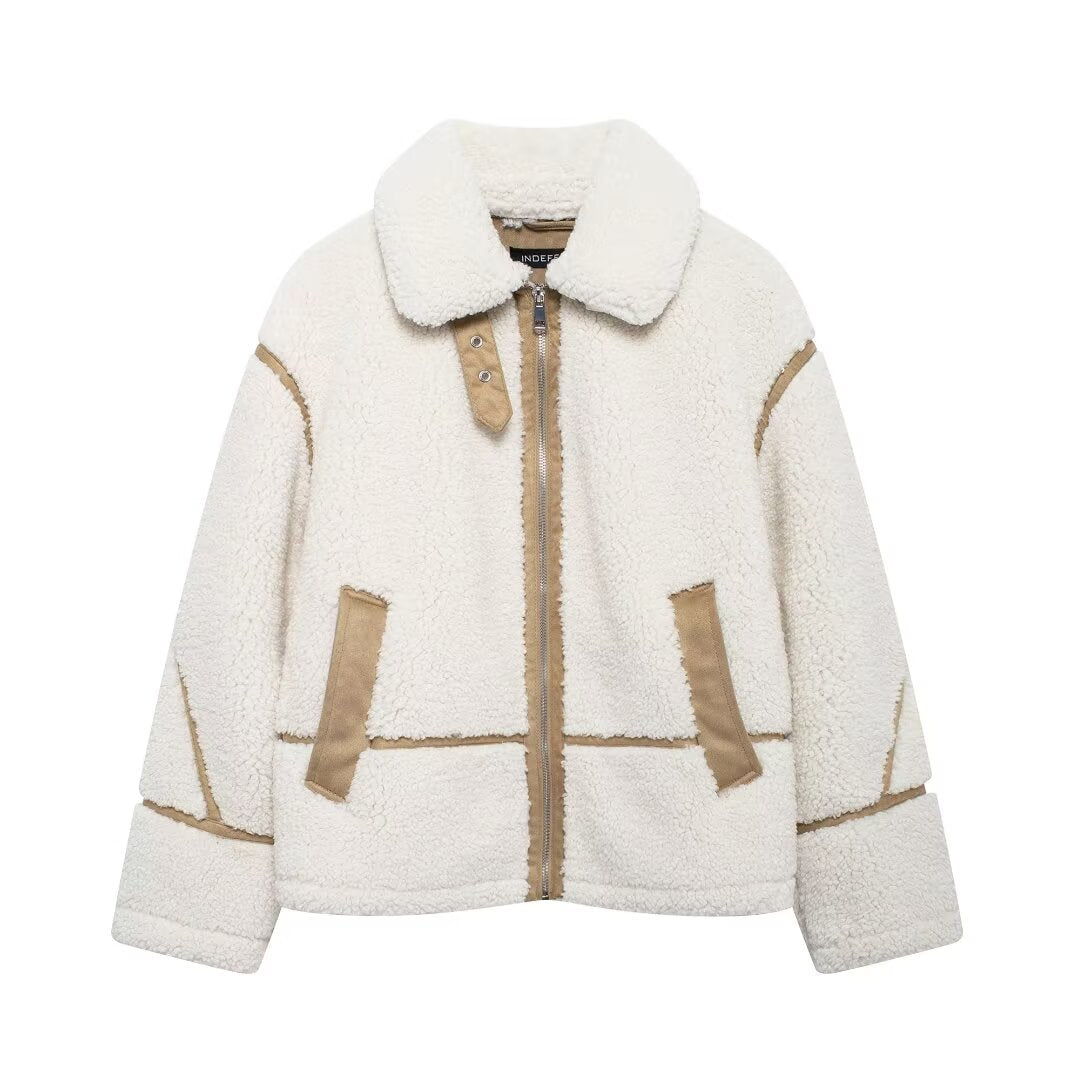 One-Piece Lambswool Jacket