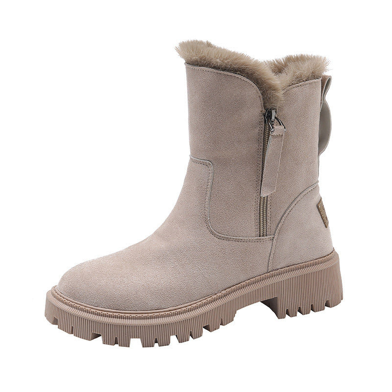 Padded Cotton Boots