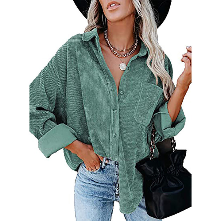 Women’S Lapel-Button Jacket