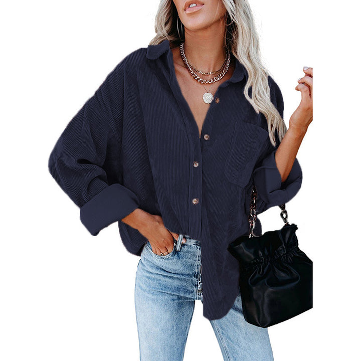 Women’S Lapel-Button Jacket