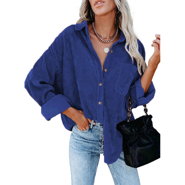 Women’S Lapel-Button Jacket