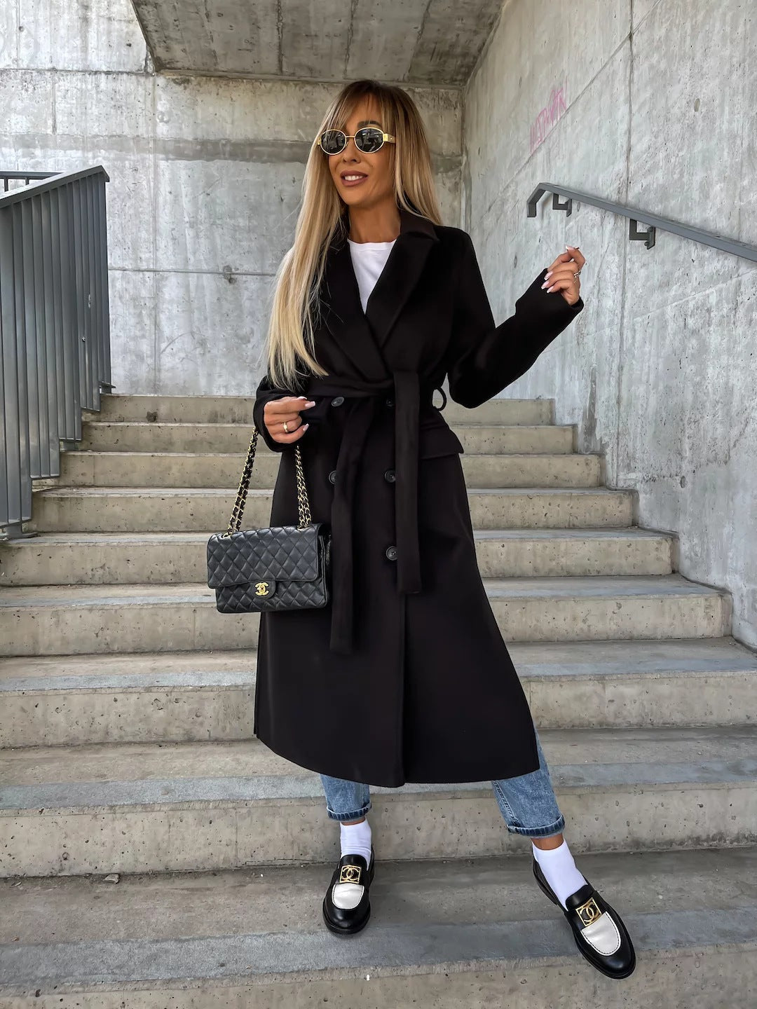 Lasel Button-Up Split Jacket