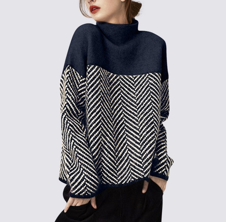 Women'S Striped Sweater