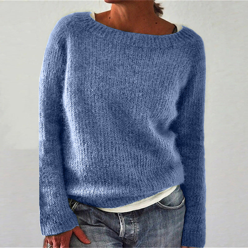 Solid Color Quiet Basic Sweater