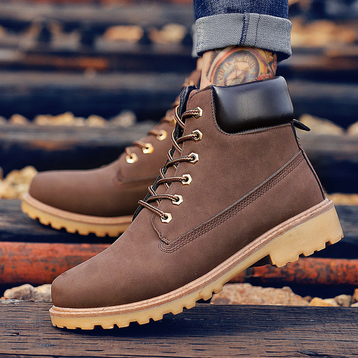 Men'S Lace-Up Martin Boots