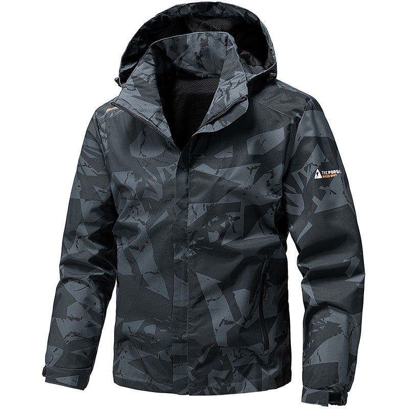 Windproof Outdoor Plus Size Jacket
