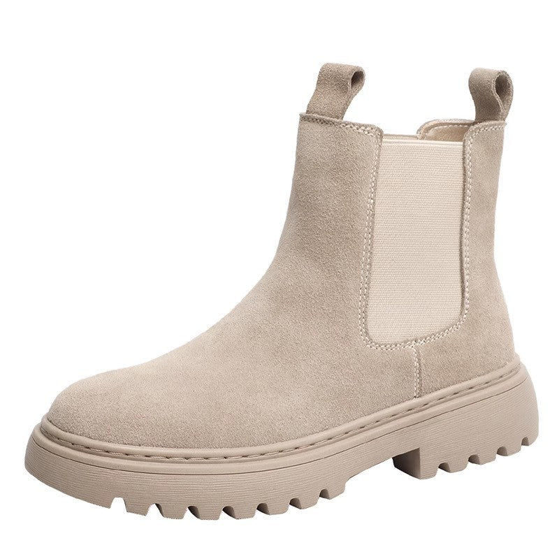 Round Head Sleeve Martin Boots