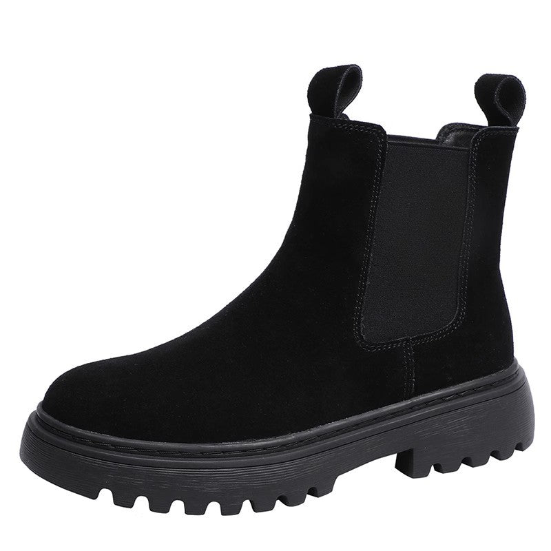 Round Head Sleeve Martin Boots