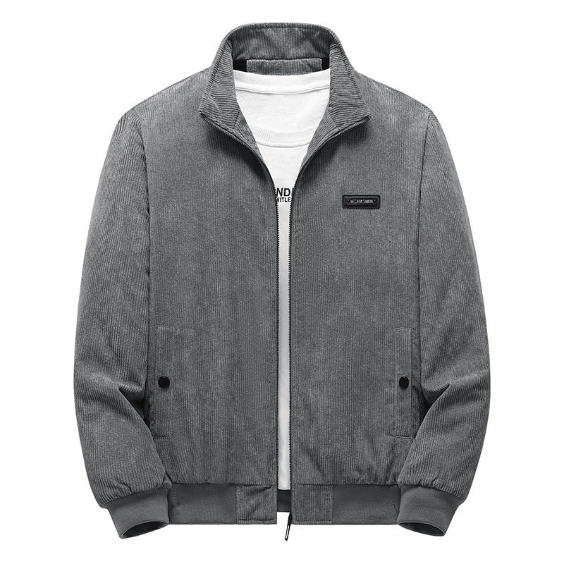 Large-Size Velvet Padded Jacket