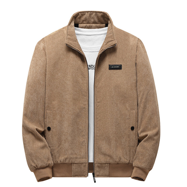 Large-Size Velvet Padded Jacket