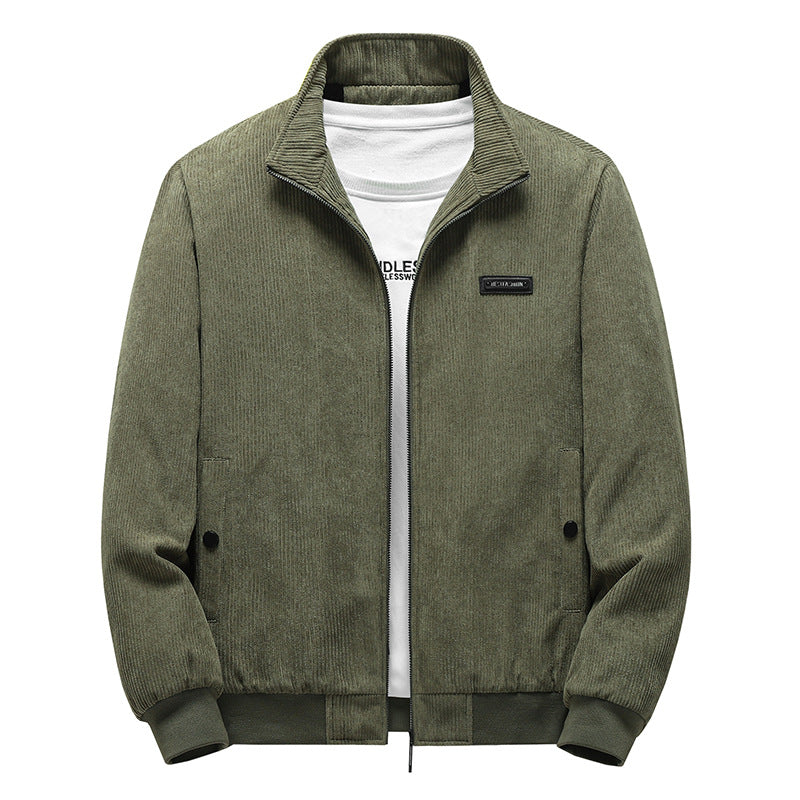 Large-Size Velvet Padded Jacket