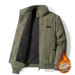 2229 Plus Velvet Thickening [Army Green]]
