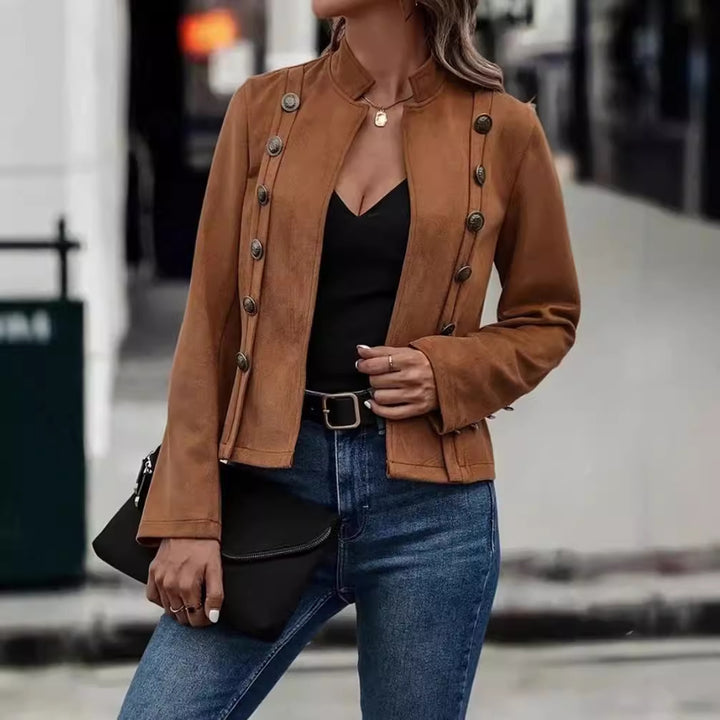 Double-Breasted Detail Jacket