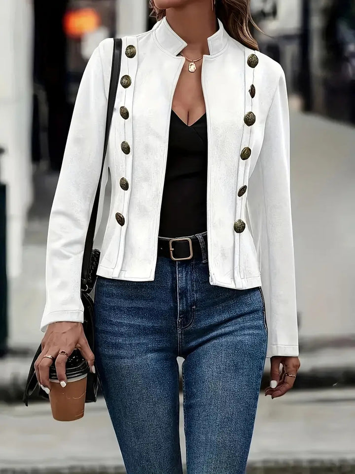 Double-Breasted Detail Jacket