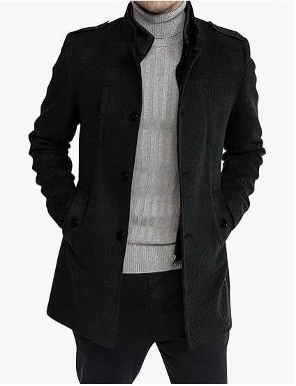 Men'S Woolen Coat