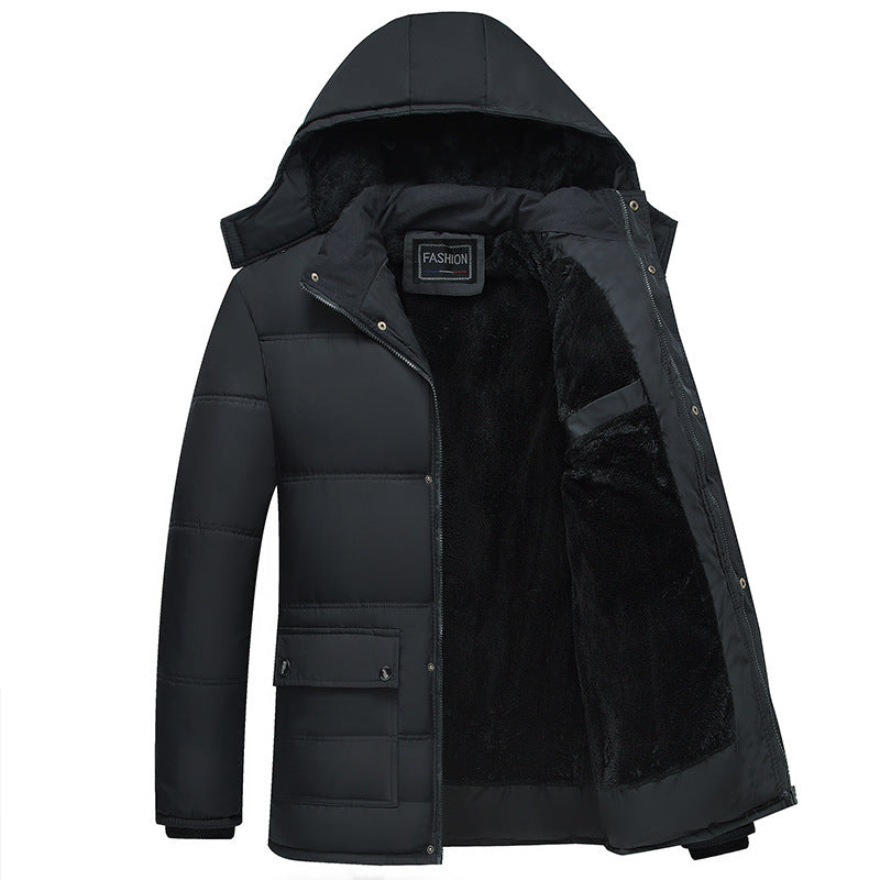 Men'S Velvet Padded Jacket