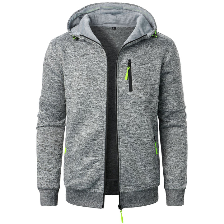Hooded Jacket Knit Cardigan